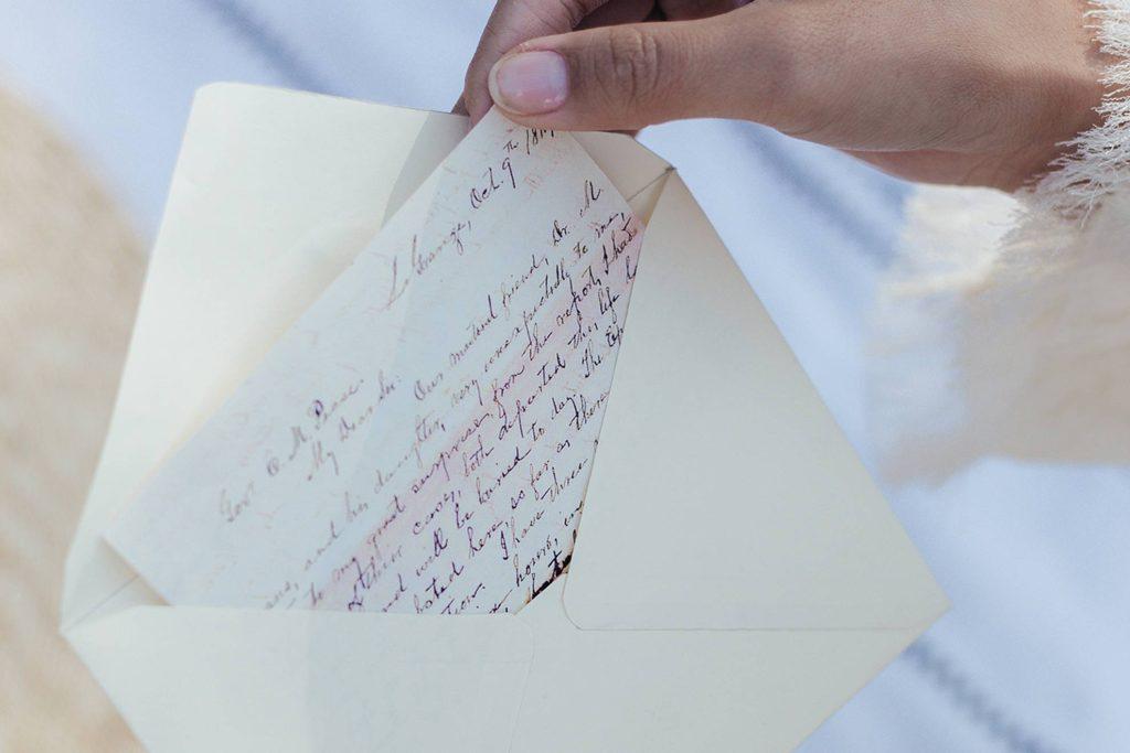 Love Letter Wedding Tradition